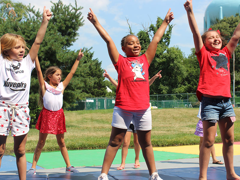 camp-spirit-intro Campers Cheering